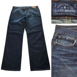 LUCKY BRAND 361 Vintage Straight lightly distressed JEANS 36 x 32 like new